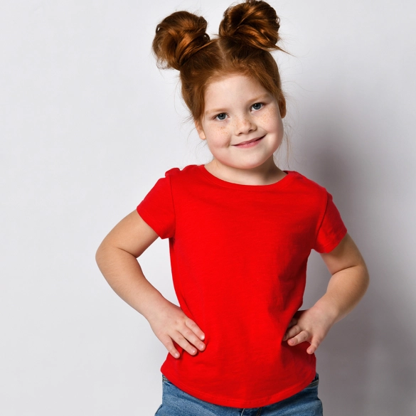 T-Shirt Enfant Couleur Hecom