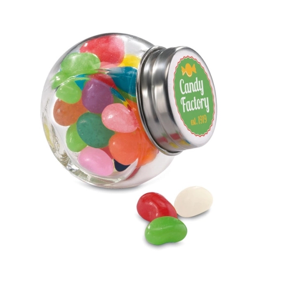Bocal à bonbons multicolores "Armos"