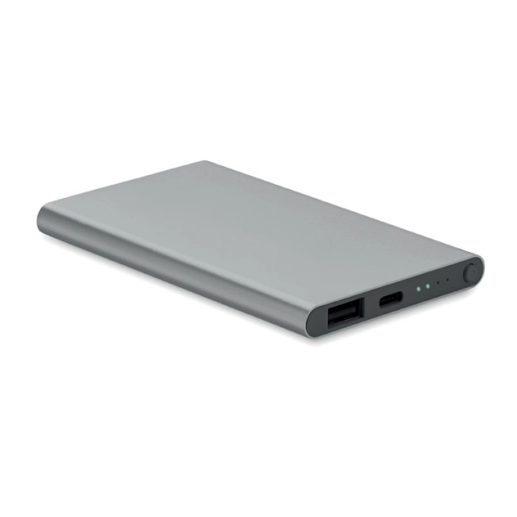 Powerbank aluminium 4000 mAh Type C - Billy