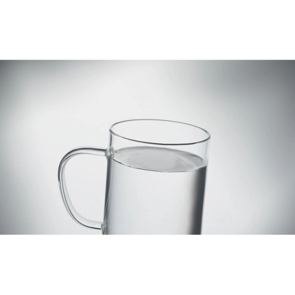 Tasse en verre base en liège 400ml "Virtal"