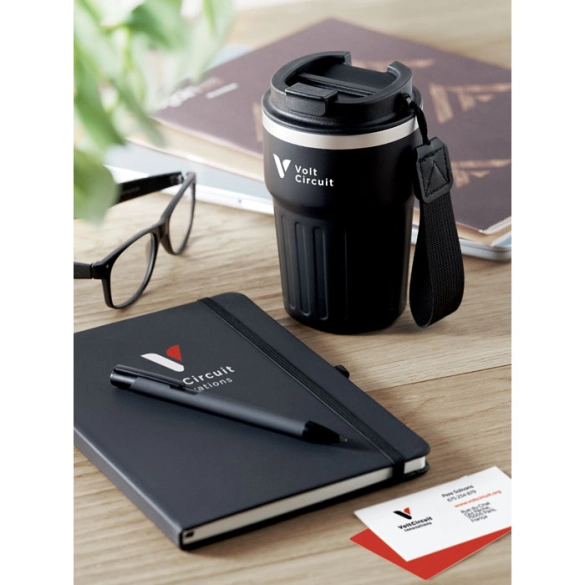 ENGAGE, Coffret mug isotherme stylo et carnet