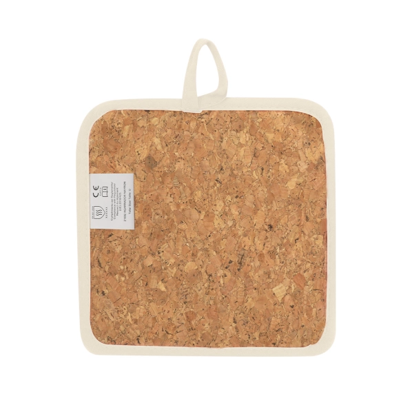 Manique cuisine liège/coton "Trayron"