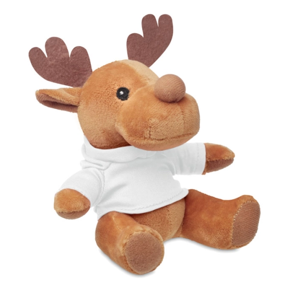 RUDOLPH, Renne en peluche avec capuche