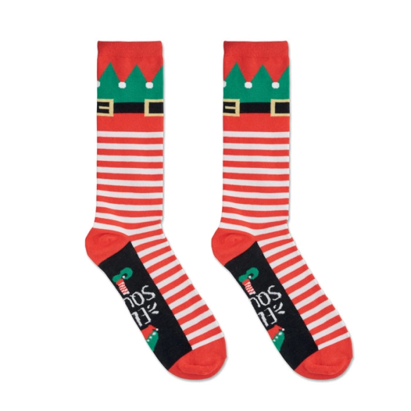 SOC MEDIUM, Paire de chaussettes de Noël M