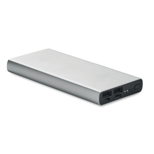 Powerbank  en aluminium 10000 mAh - Calvin