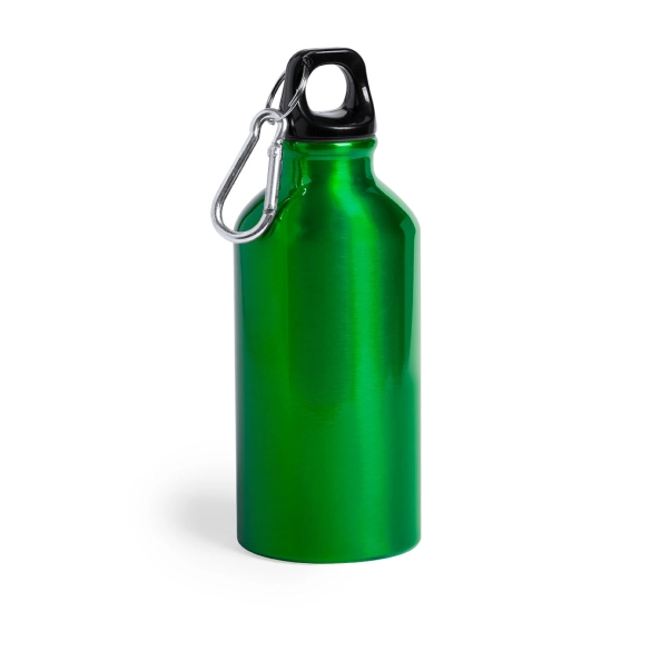 Bouteille aluminium avec mousqueton 400ml "Canova"