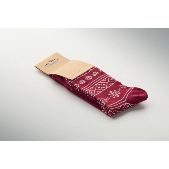 SOC MEDIUM, Paire de chaussettes de Noël M