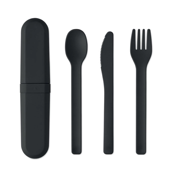 BITEFUL, Set de couverts et étui en PLA