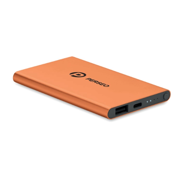 Powerbank aluminium 4000 mAh Type C - Billy