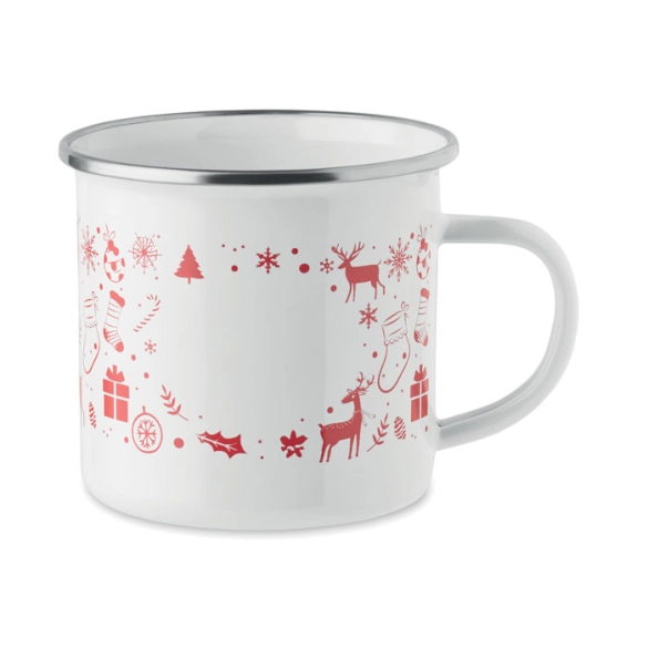 SEASOMEL, Mug de Noël en émail 300ml