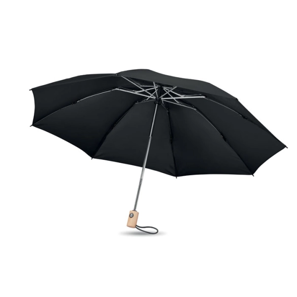 Parapluie pliable poignet bambou Ø107cm "Niagara"