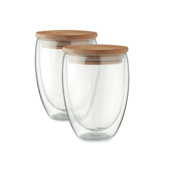 TIRANA SET, Lot de 2 verres 350 ml