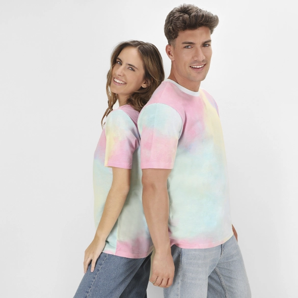 T-shirt unisexe effet arc-en-ciel 150gr "Veltris"