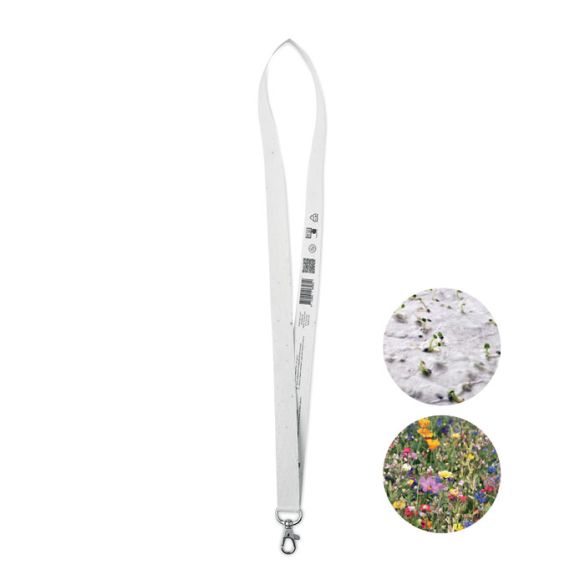 LANSEE, Cordon papier graine a/crochet