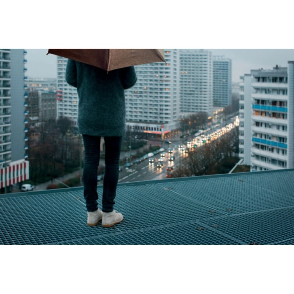 Parapluie en liège Ø110cm "Pauline"