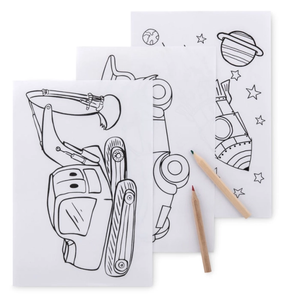 FOLDER2 GO, Set de coloriage