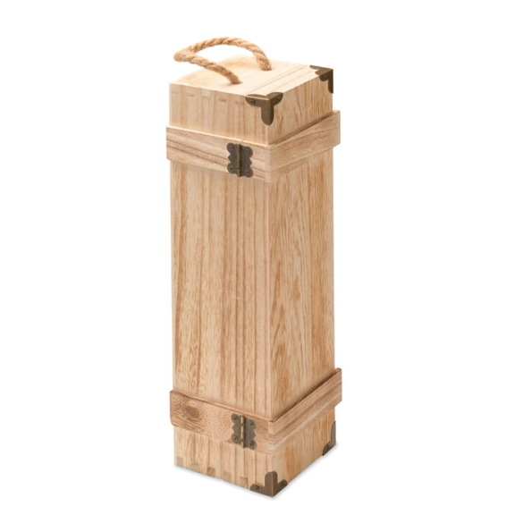 VINBOX +, Coffret à vin en paulownia