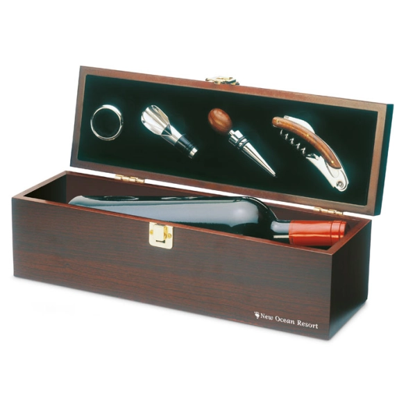 Coffret cadeau à vin en bois "Tarmar"