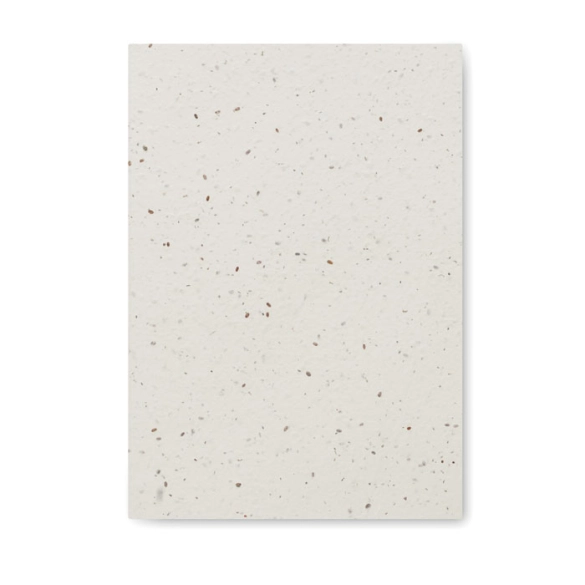 SEED BOOK, Carnet A5 couv. papier semence