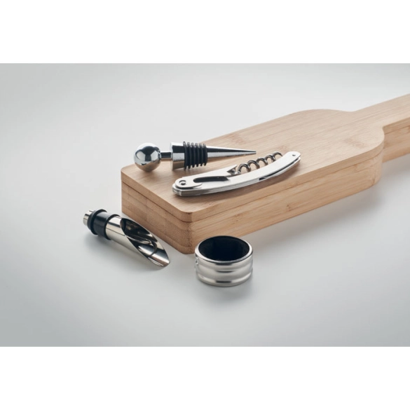 VINOVAULT SET, Set de vin forme de bouteille