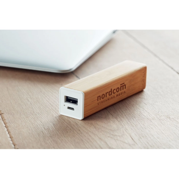 Powerbank bambou 2200 mAh - Julien