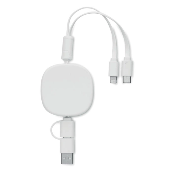 Câble de charge multi-USB rétractable - Anvers