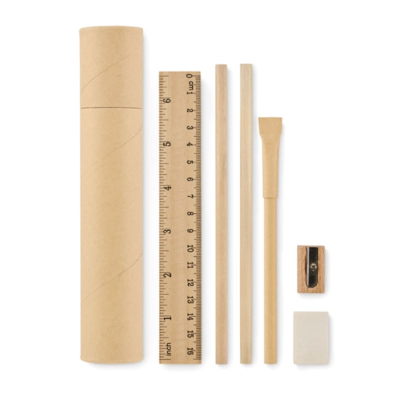 Set d'écriture tube en papier "Calpan"