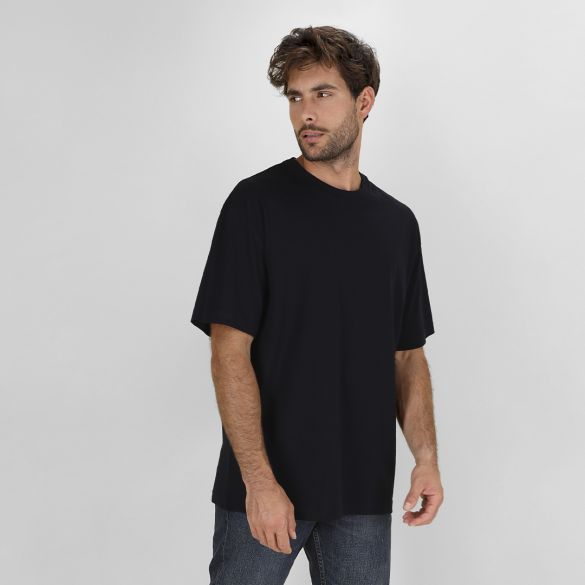 T-shirt oversize col rond "Crimston"