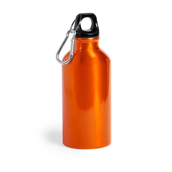 Bouteille aluminium avec mousqueton 400ml "Canova"