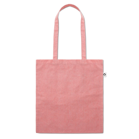 Sac shopping en polyester et coton recyclé 140gr "Verona"