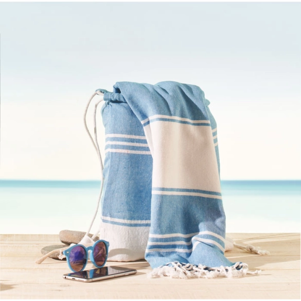 Fouta et sac assorti "Quinox"