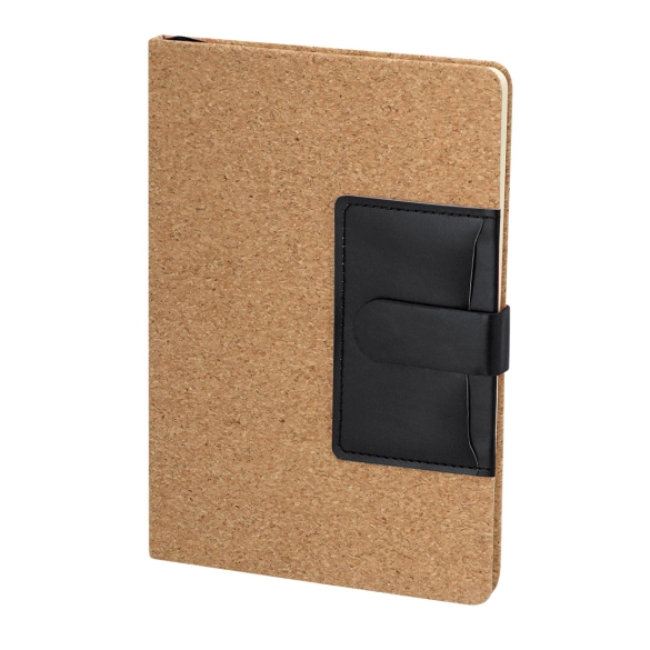 Bloc notes A5 avec porte-cartes "Rosignan"