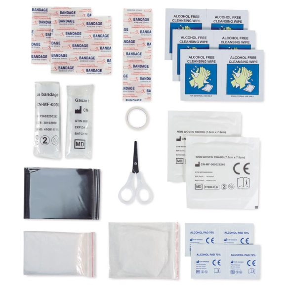 CARETWO, Trousse de premiers secours