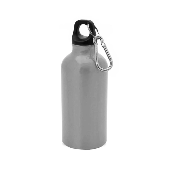 Bouteille aluminium avec mousqueton 400ml "Canova"