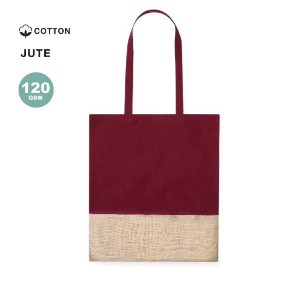 Totebag en jute et coton 120g Suelva