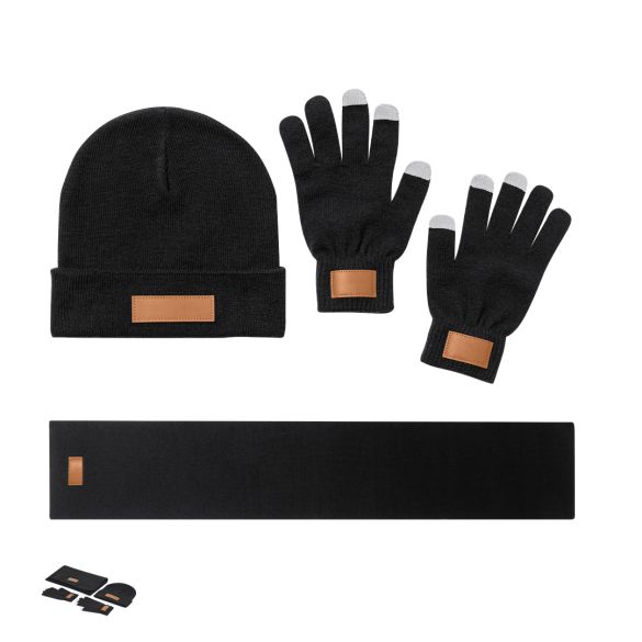 Set bonnet gant écharpe "Hibbert"