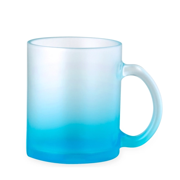 Tasse en verre mat sublimation 350ml "Cumba"