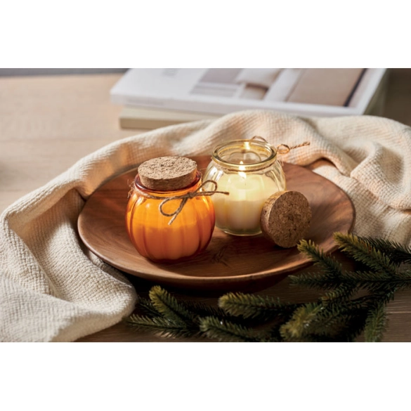 PUMKIN, Bougie vanille cire végétale