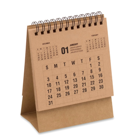YEARS, Calendrier de bureau de 4 ans