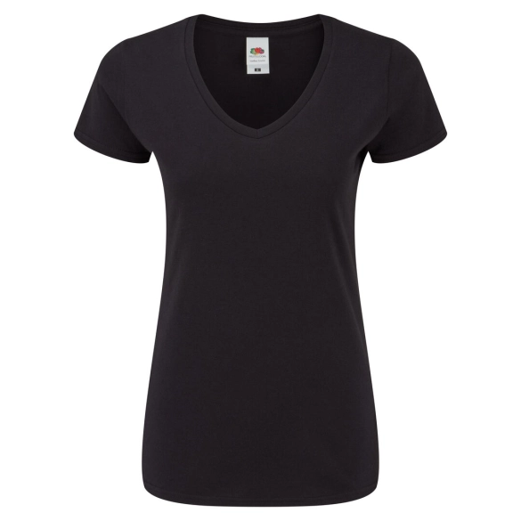 T-Shirt Femme Couleur Iconic V-Neck