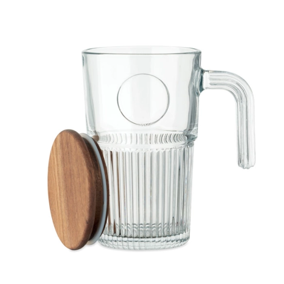 VITRIO JAR, Mug en verre 450ml