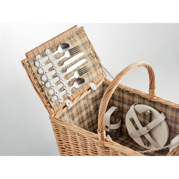 MIMBRE PLUS, Panier pique-nique en osier 4