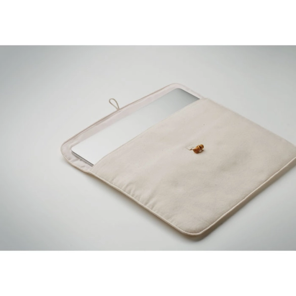 Pochette ordinateur 15" en coton "Doha"