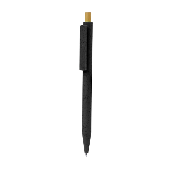 Stylo en paille de blé et bambou "Bouteflex"