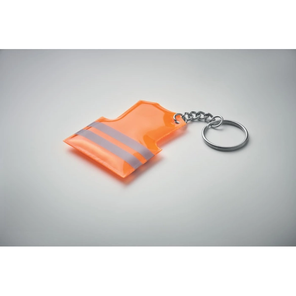 VISIBLE RING, Porte-clés gilet de  sécurité