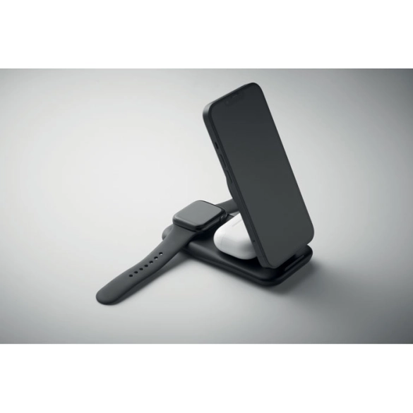 PENDOLESS, Chargeur sans fil 3 en 1 15W