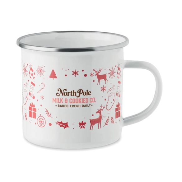 SEASOMEL, Mug de Noël en émail 300ml