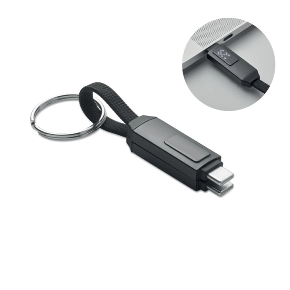 KEYSTO, Porte-clés et câble de charge
