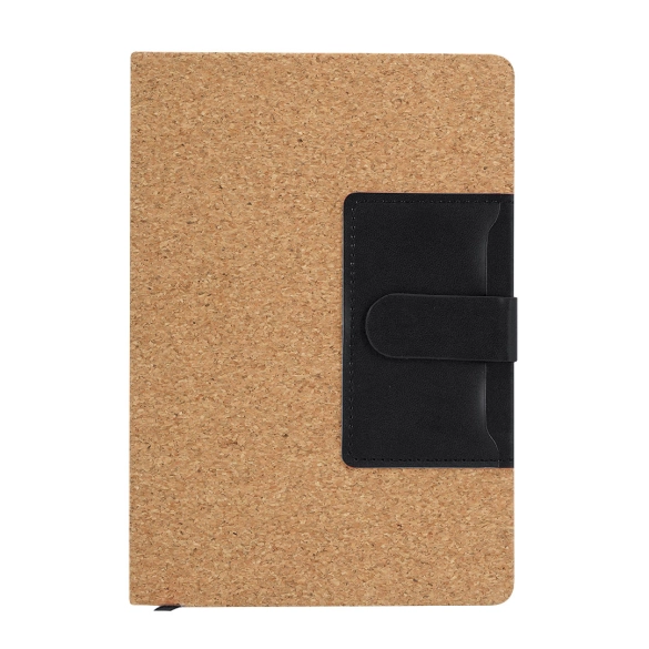 Bloc notes A5 avec porte-cartes "Rosignan"