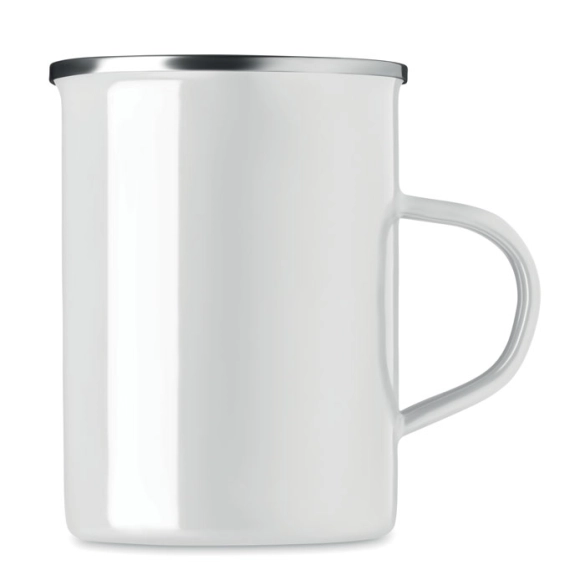 Tasse métal avec couche d'émail 550ml "Bremer"